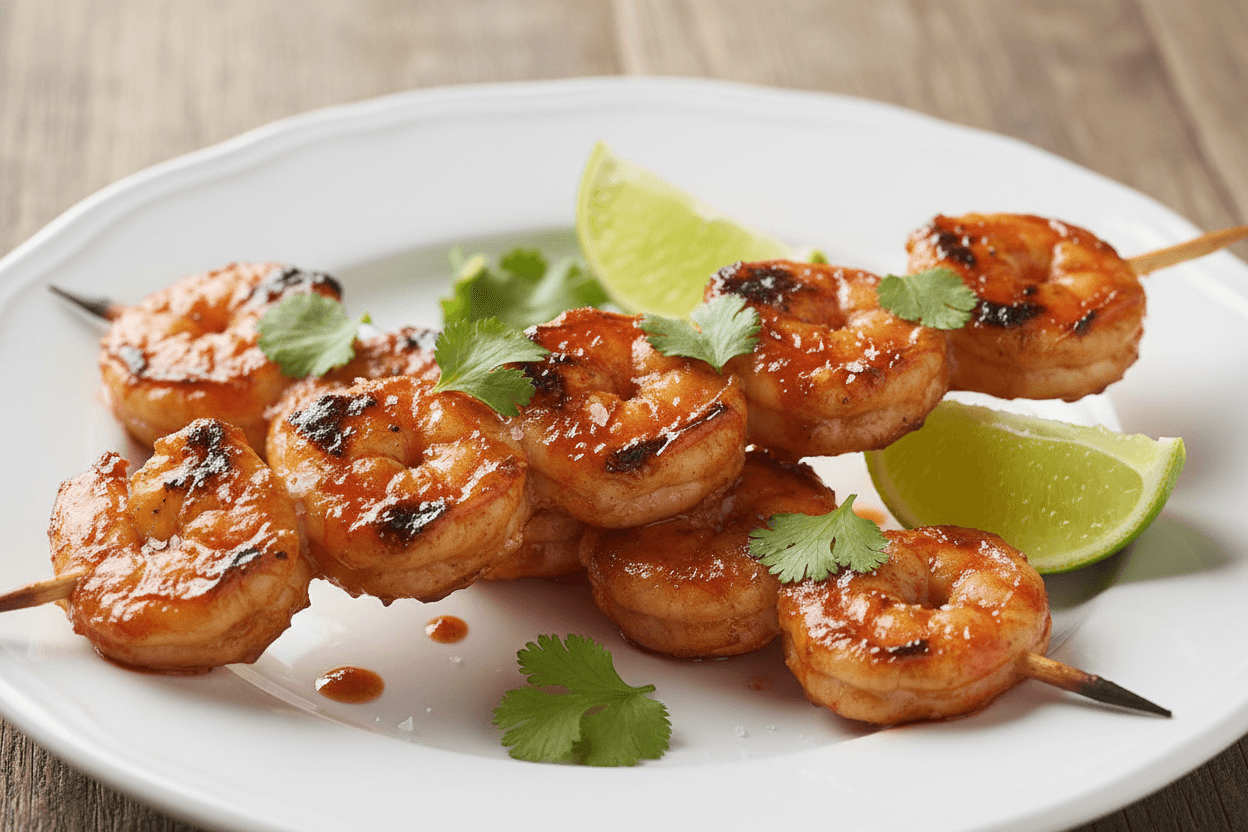 Camarones a la Parrilla